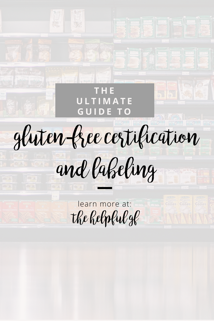 pin image for Gluten-free Certification and labeling
