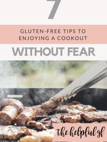 How to enjoy a cookout when you're gluten-free 7 tips