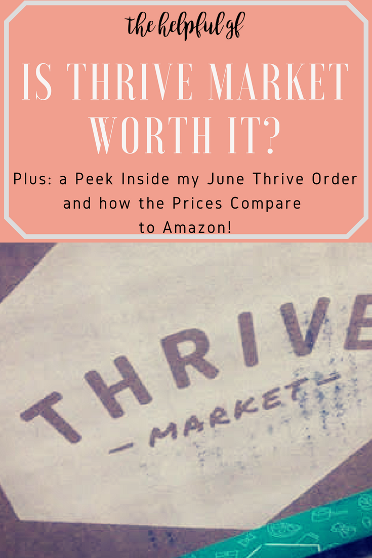 Is Thrive Market worth the subscription cost? Plus, a price comparison between Thrive Market and Amazon Prime