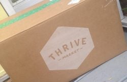 Thrive Market Box arriving in the mail