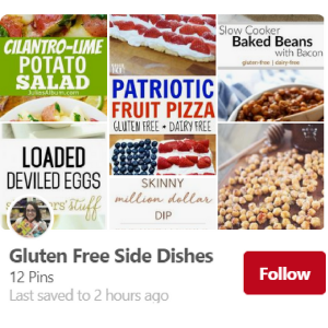 Gluten-Free Side Dishes Pinterest Board--The Helpful GF