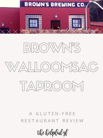 Restaurant Review for Brown's Brewing Company's Walloomsac Taproom