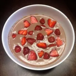 Chocolate Strawberry Bowl