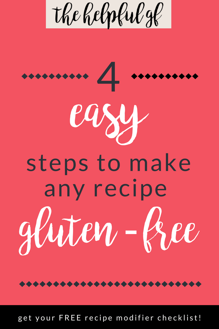 four simple tips on how to make any recipe gluten-free