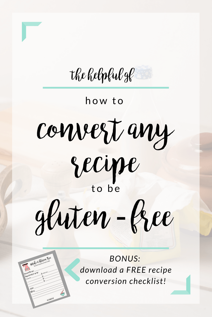 four simple tips on how to make any recipe gluten-free