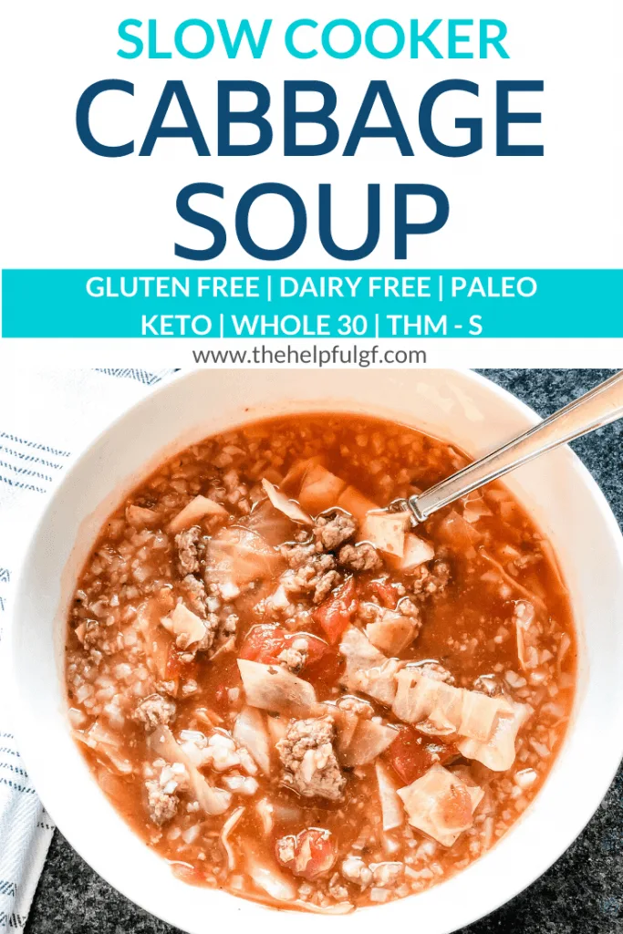 slow cooker cabbage soup