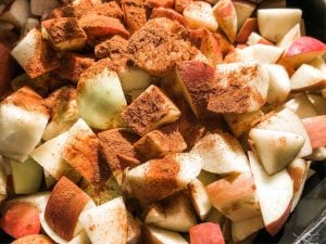 apples in crock pot