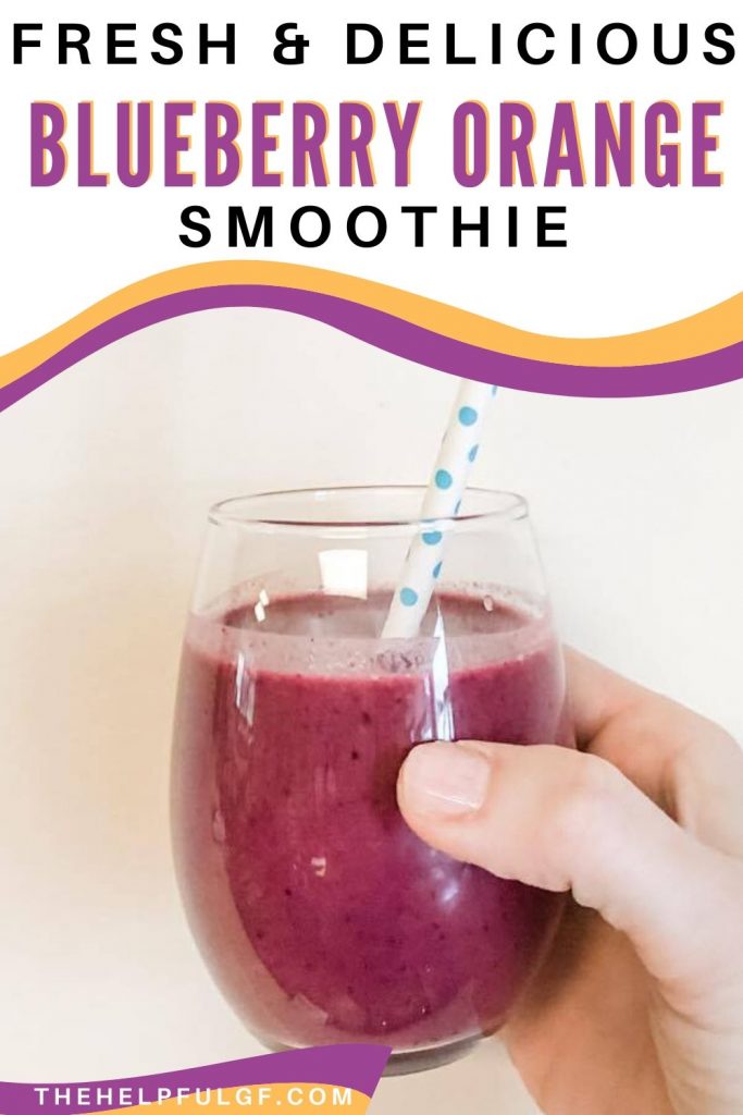 blueberry orange smoothie pin 1