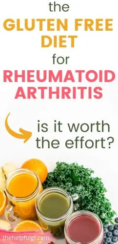 the gluten free diet for rheumatoid arthritis pin 1
