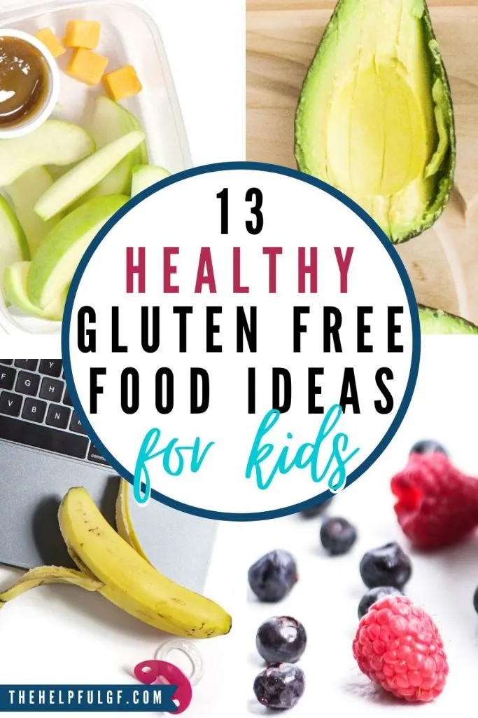 13 healthy gluten free food ideas for kids pin 2