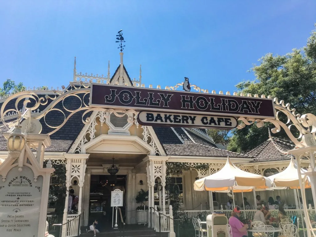 Jolly Holiday Bakery Cafe at Disneyland