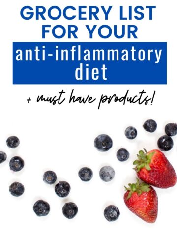 antiinflammatory diet pin image