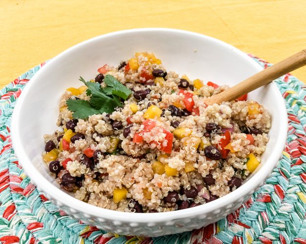 Easy Southwestern Quinoa Salad Recipe | Gluten-Free & Vegan - The ...