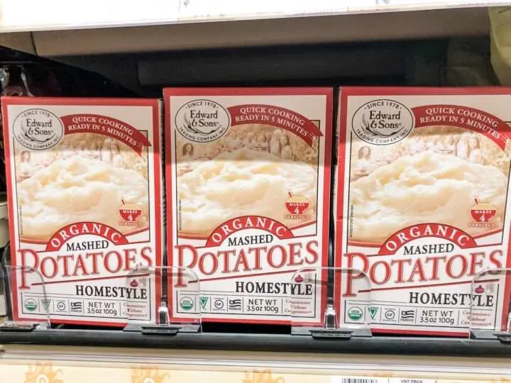 Gluten free instant potatoes at wegmans edward and sons