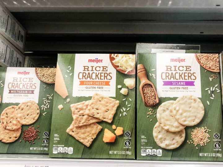 Meijer Brand Gluten Free Rice Crackers