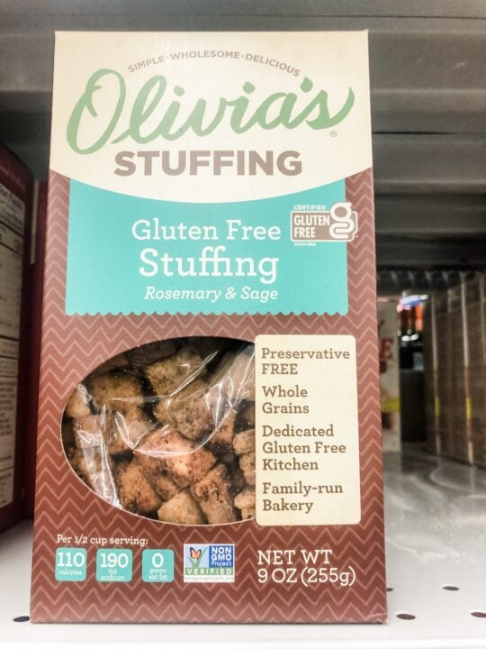 Olivia_s Gluten Free Stuffing at Meijers