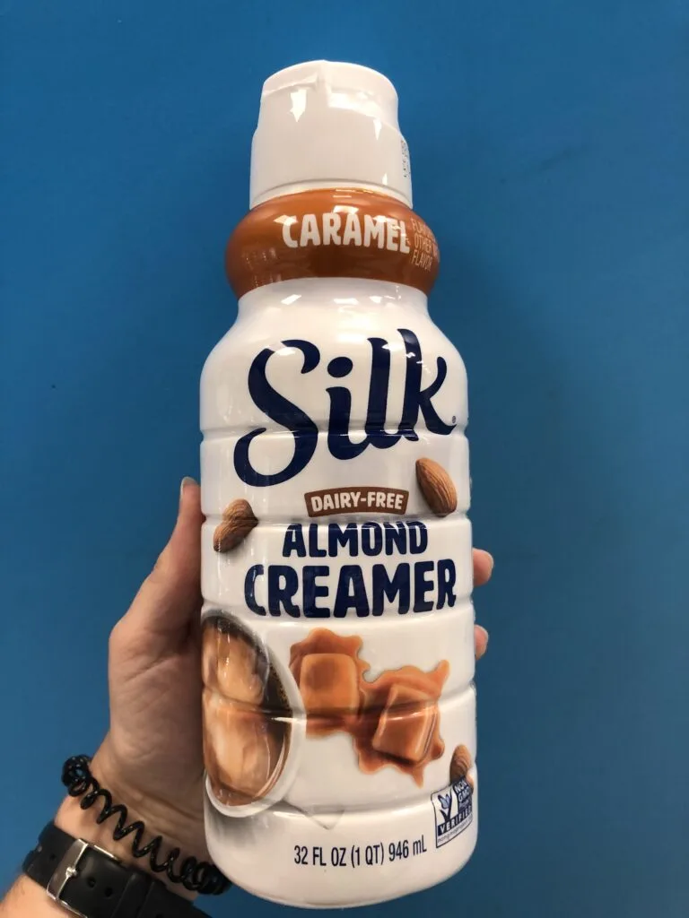 silk caramel dairy-free almond creamer