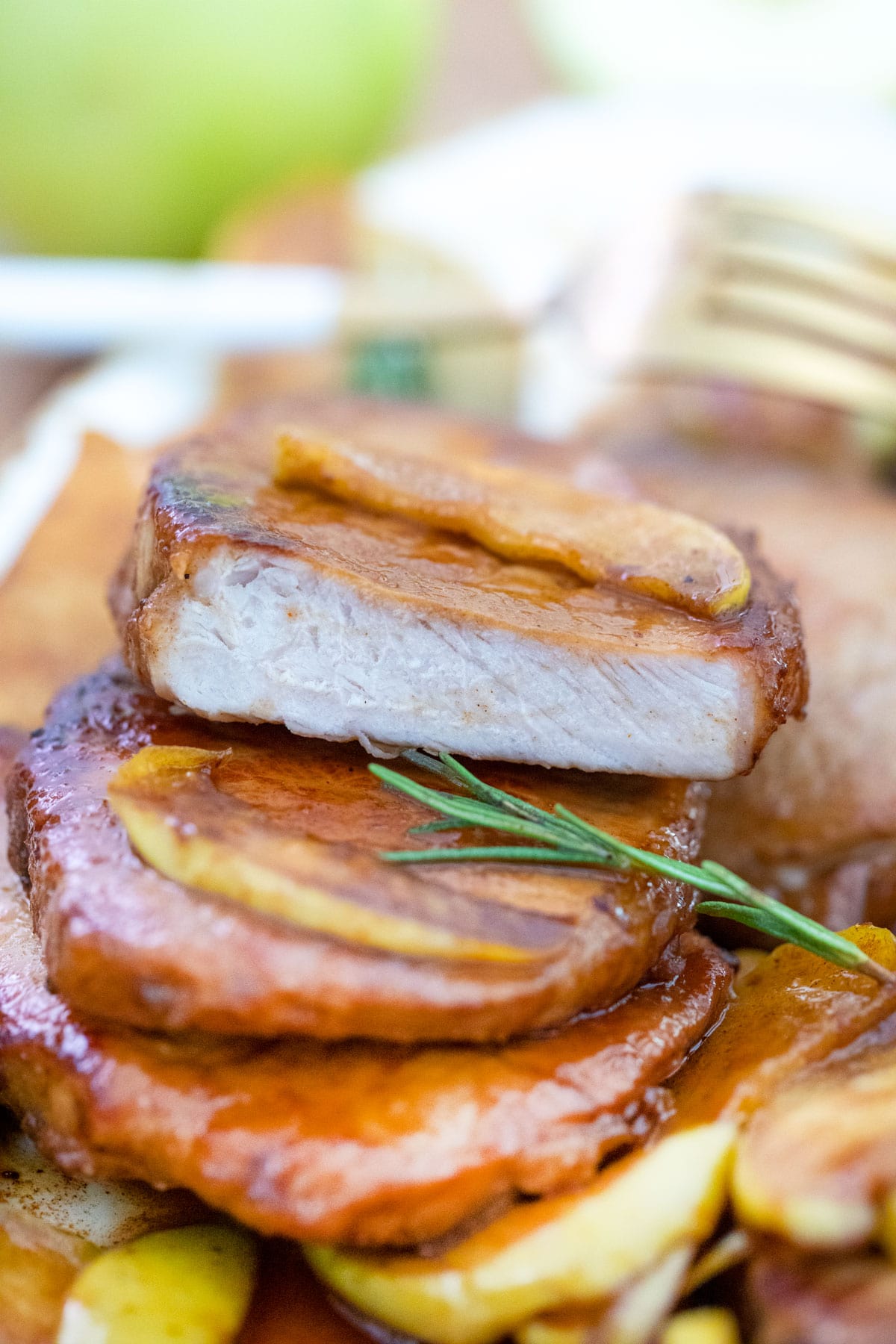 Cinnamon Apple Pork Chops Recipe | Gluten Free with Dairy Free Option ...