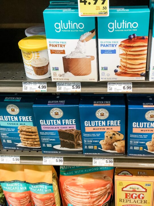 gluten free baking products like simple mills glutino and more