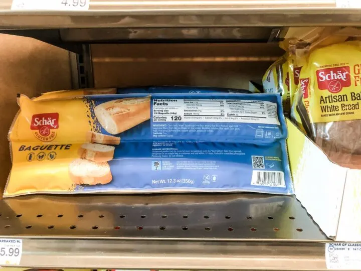 loaf of schar bread at strack & van til grocery stores
