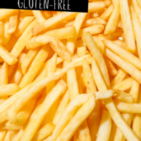 image text gluten free french fries