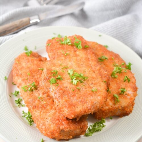 Gluten Free Shake and Bake Pork Chops - The Helpful GF