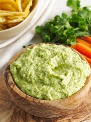 thumbnail image for green goddess hummus