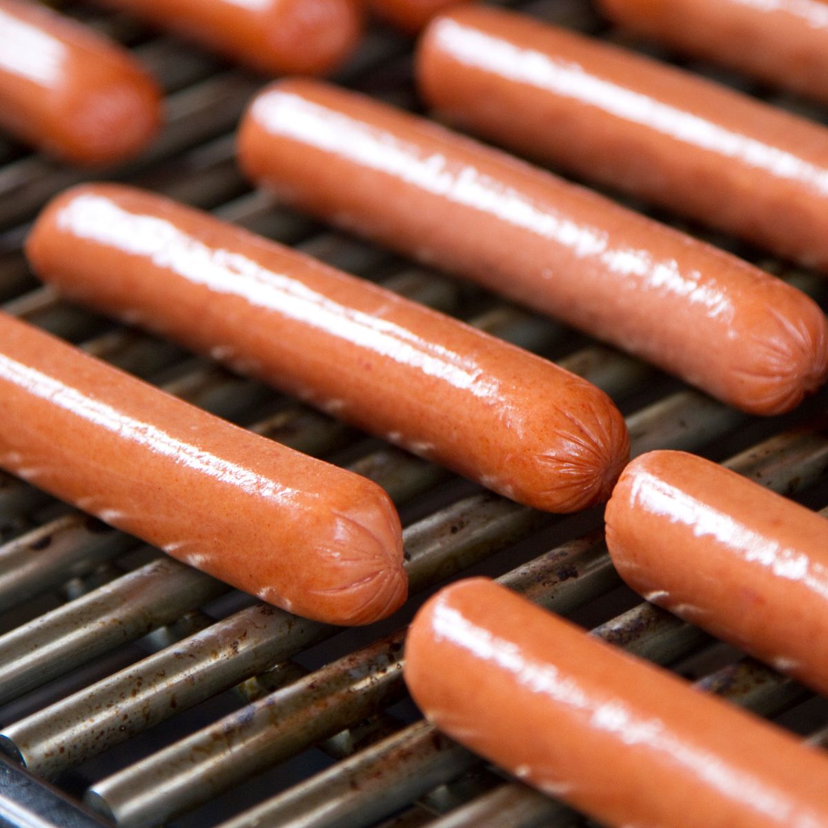 gluten free hot dogs on grill