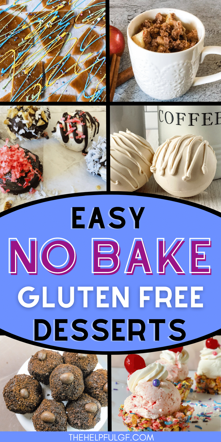 9 Easy No Bake Gluten Free Desserts - The Helpful GF