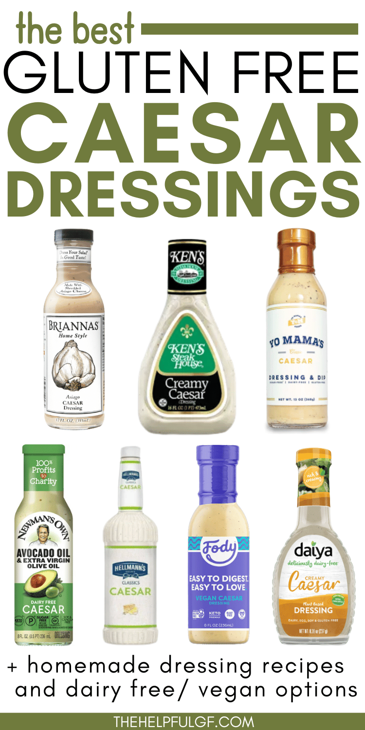 Does Caesar Dressing Have Gluten? + Best Gluten Free Brands and Recipes