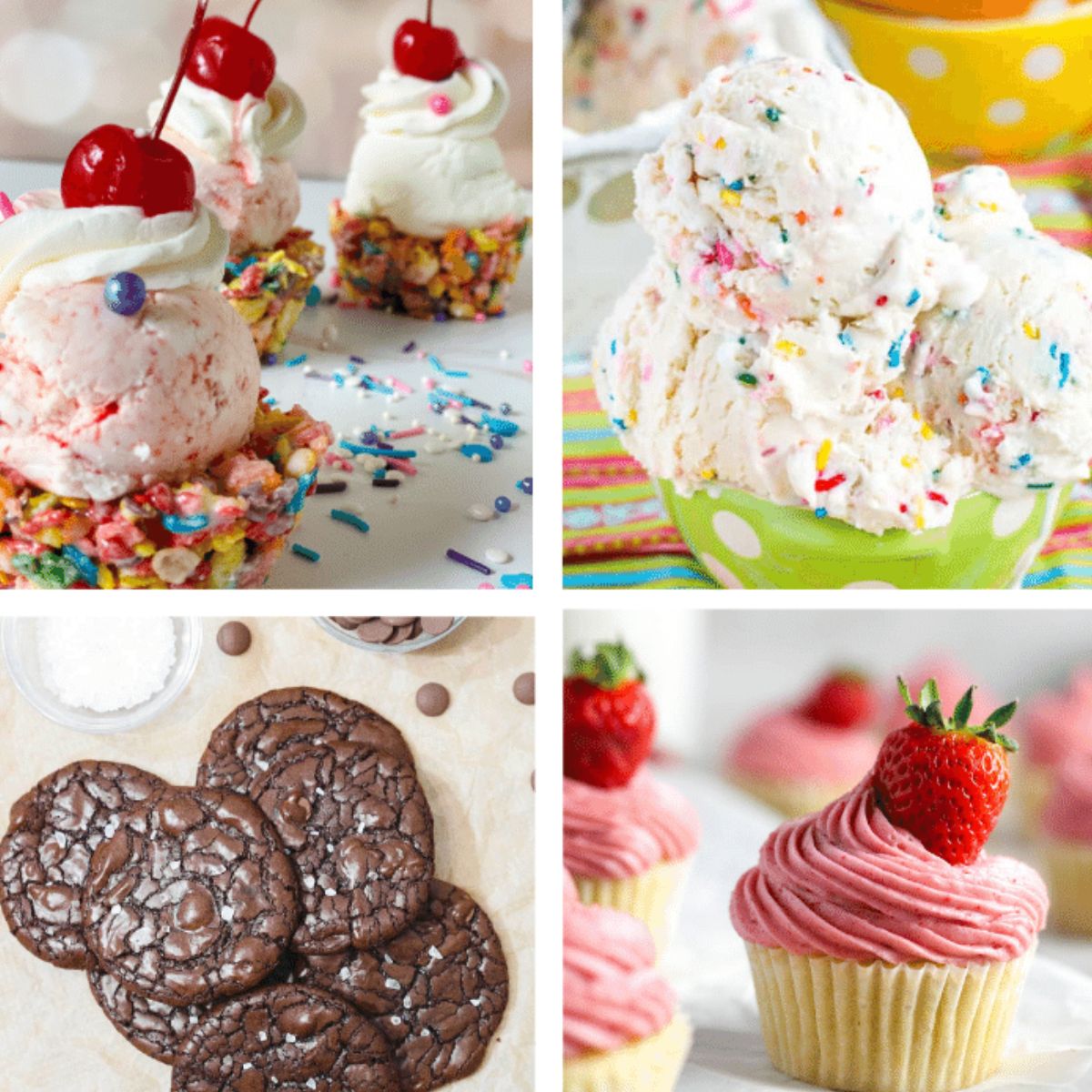 roundup images for gluten free birthday treats