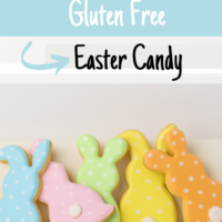 Pin image with gluten free easter bunnies