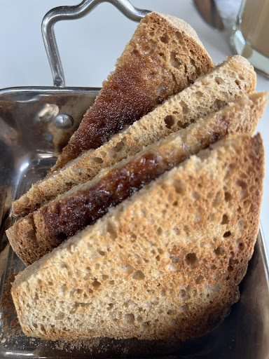 Gluten Free Toast from Cafe Patachou in Hamilton County Indiana