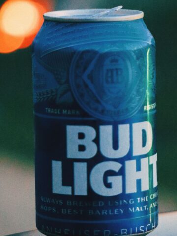can of bud light