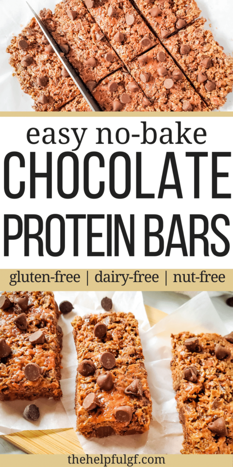 Chocolate Nut-Free Protein Bar Recipe (Gluten & Dairy Free) - The