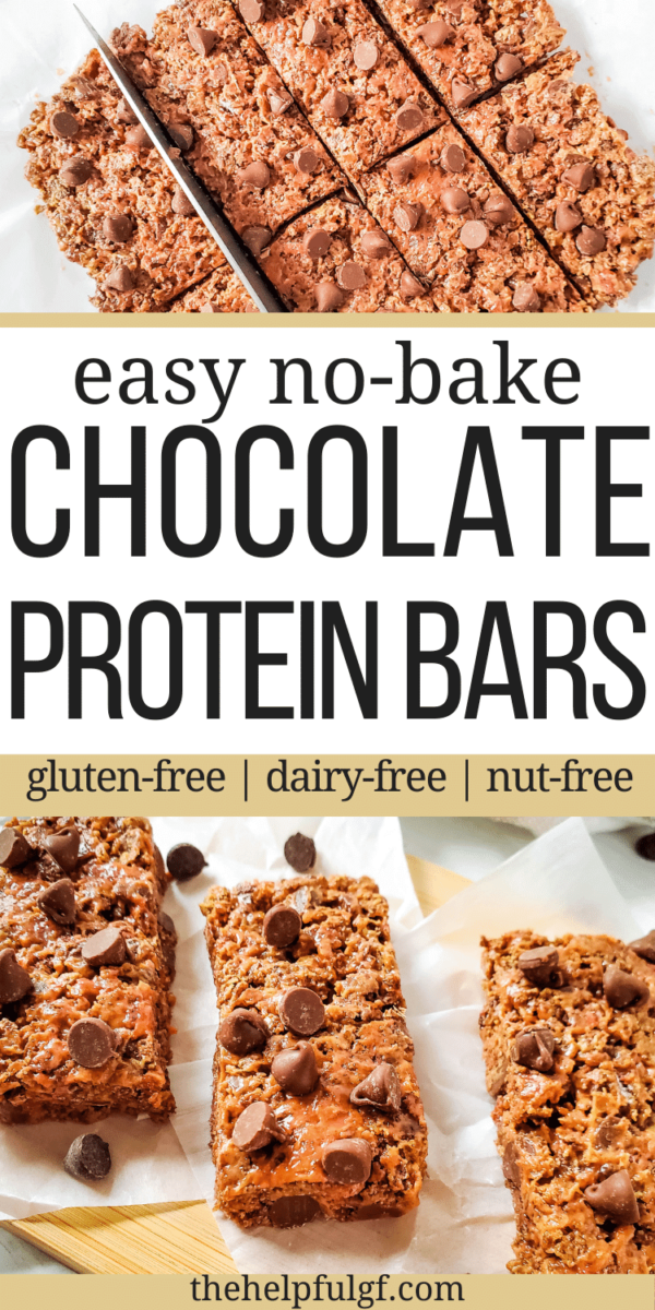 Chocolate Nut-Free Protein Bar Recipe (Gluten & Dairy Free) - The