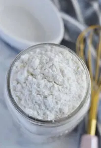 nightshade free gluten free flour in a jar