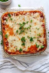 low carb spaghetti squash lasagna casserole