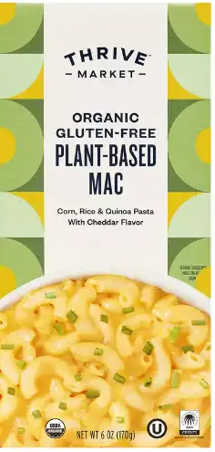 Organic Gluten-Free Mac & Plant-Based Cheese