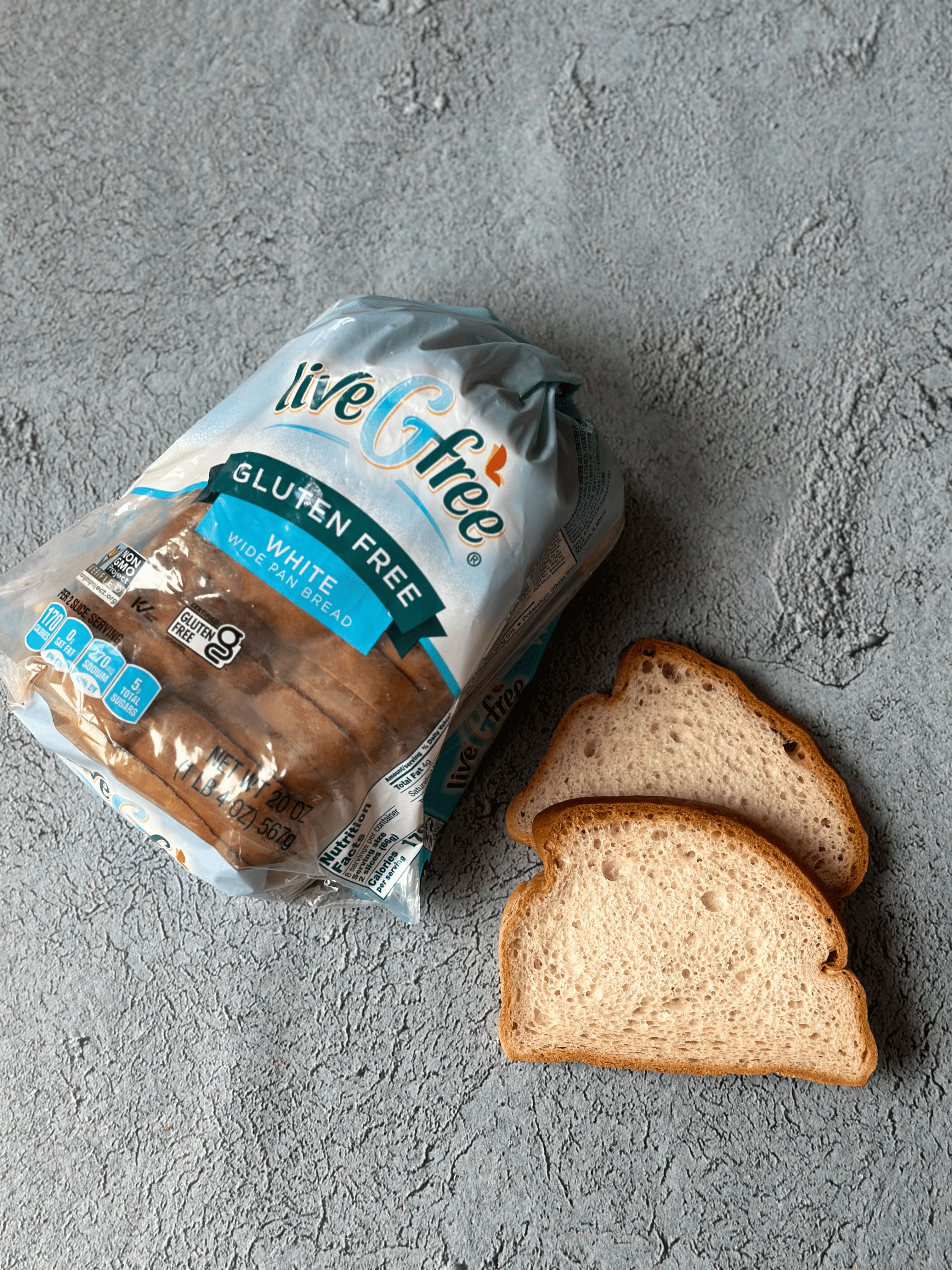 Wide Pan Gluten Free Bread - liveGfree | ALDI US