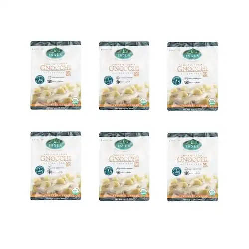 Isola Italian Premium Organic, Gluten Free Gnocchi-6 Pack