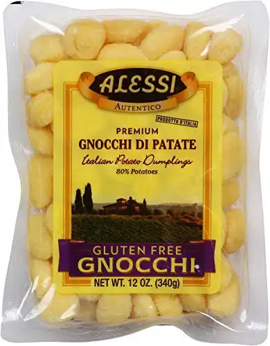Alessi Imported Gluten Free Potato Gnocchi, 12 Ounce (Pack of 12)