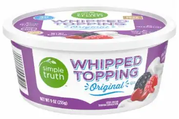 Simple Truth Organic Whipped Topping, 9 oz