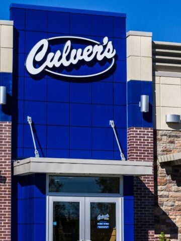 The outside of a Culver's restaurant