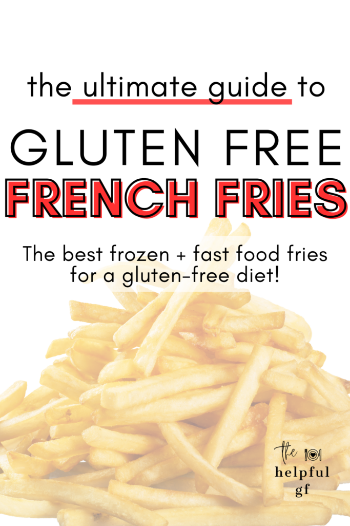 pile of fast food french fries with text overlay