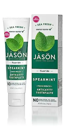 Jason Sea Fresh Toothpaste with Fluoride 4.2 oz