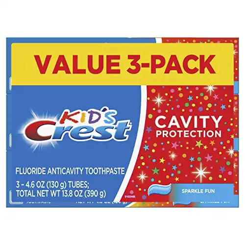 Crest Kid's Cavity Protection Toothpaste, Sparkle Fun