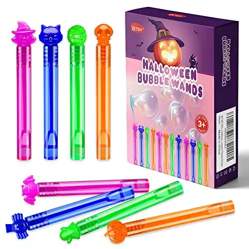 VKTEN Halloween Bubble Wands, 32Pcs