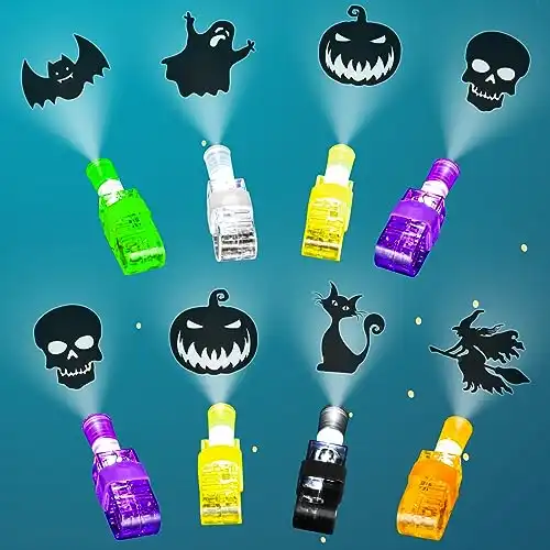 Halloween LED Light Up Finger Lights, 36Pcs