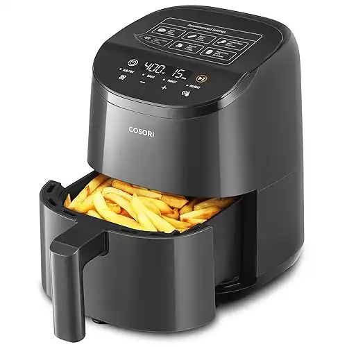 COSORI Air Fryer 2.1QT, Small 4-in-1 AirFryer